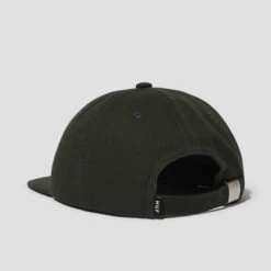 HUF Distressed Logo 5 Panel Cap Hunter Green -Slam City Shop DISTRESSED LOGO 5 PANEL HAT HUNTER GREEN HT00820 HUNTG 03
