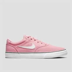 Nike SB Chron 2 Canvas Skate Shoes Pink Glaze / White / Pink Glaze / Black
