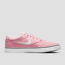 Nike SB Chron 2 Canvas Skate Shoes Pink Glaze / White / Pink Glaze / Black -Slam City Shop DM3494 602 07