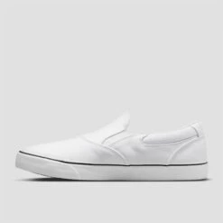 Nike SB Chron 2 Slip Skate Shoes White / White / Black -Slam City Shop DM3495 100 05