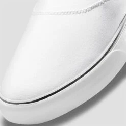 Nike SB Chron 2 Slip Skate Shoes White / White / Black -Slam City Shop DM3495 100 09