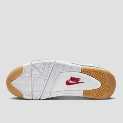 Nike SB Air Jordan 4 Skate Shoes Summit White / Navy / Neutral Grey -Slam City Shop DR5415 100 03