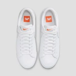 Nike SB Zoom Blazer Low Pro ISO GT Skate Shoes White / White - White - White 10 Nike SB Zoom Blazer Low Pro ISO GT Skate Shoes White / White - White - White -Slam City Shop DR9099 101 03