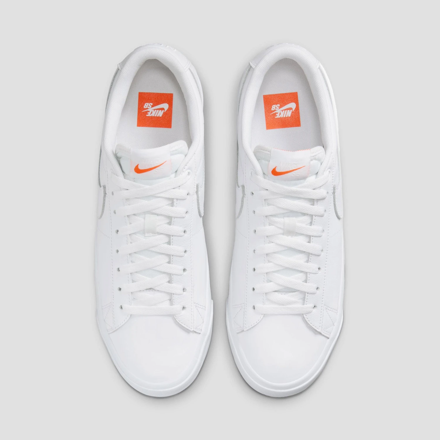 Nike SB Zoom Blazer Low Pro ISO GT Skate Shoes White / White - White - White 3 Nike SB Zoom Blazer Low Pro ISO GT Skate Shoes White / White - White - White - Image 3