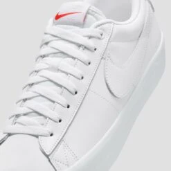 Nike SB Zoom Blazer Low Pro ISO GT Skate Shoes White / White - White - White 14 Nike SB Zoom Blazer Low Pro ISO GT Skate Shoes White / White - White - White -Slam City Shop DR9099 101 07
