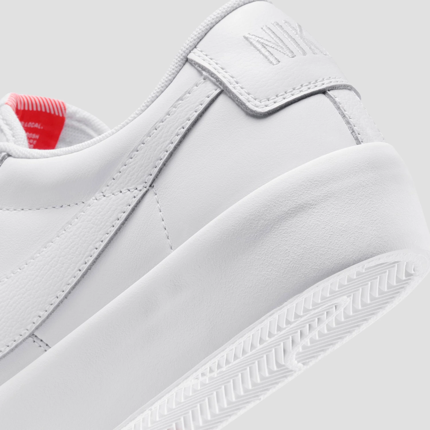 Nike SB Zoom Blazer Low Pro ISO GT Skate Shoes White / White - White - White 8 Nike SB Zoom Blazer Low Pro ISO GT Skate Shoes White / White - White - White - Image 8