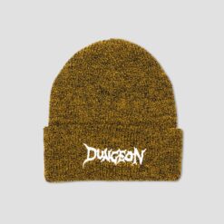 Dungeon Logo Beanie Mustard / Glow