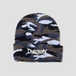 Dungeon Logo Beanie Urban Camo / Glow