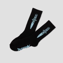 Dungeon Woven Socks Black