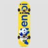 Enjoi 8 Half And Half Complete Skateboard Yellow / Black