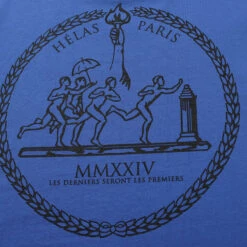 Helas Derniers T-Shirt Blue -Slam City Shop FA24 DERNIERSTEEBLUE 06