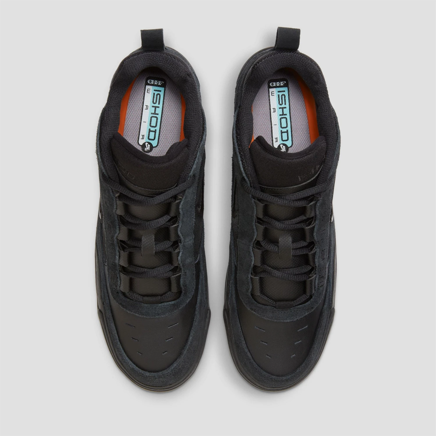 Nike SB Air Max Ishod Skate Shoes Black / Black / Anthracite Black 3 Nike SB Air Max Ishod Skate Shoes Black / Black / Anthracite Black - Image 3