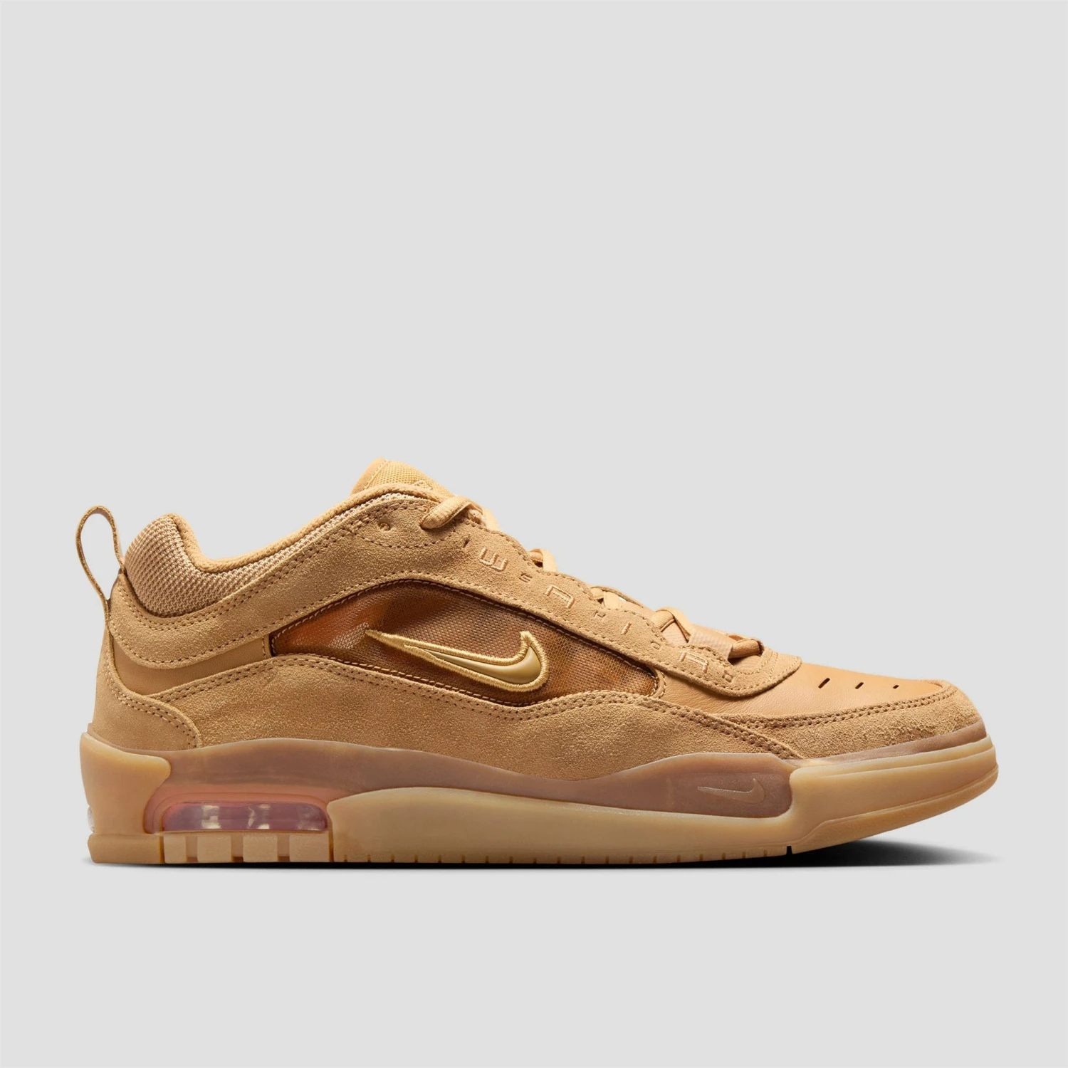 Nike Air Max Ishod Skate Shoes Flax / Wheat / Safety Orange 1 Nike Air Max Ishod Skate Shoes Flax / Wheat / Safety Orange