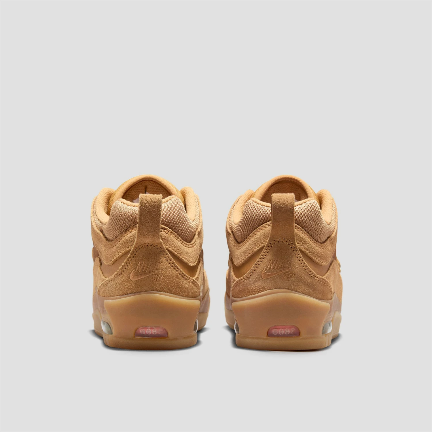 Nike Air Max Ishod Skate Shoes Flax / Wheat / Safety Orange 4 Nike Air Max Ishod Skate Shoes Flax / Wheat / Safety Orange - Image 4