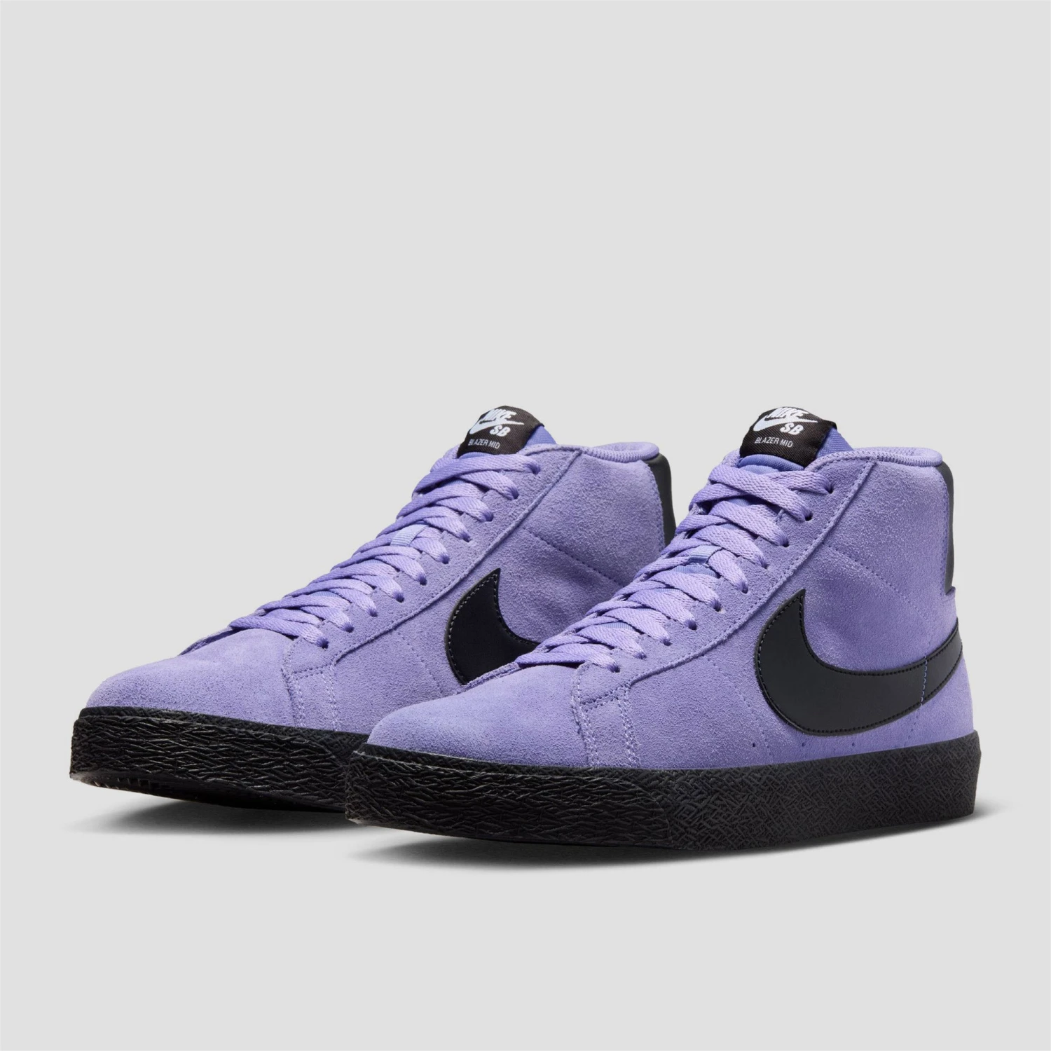 Nike SB Zoom Blazer Mid Skate Shoes Dusty Amethyst / Black / Dusty Amethyst 2 Nike SB Zoom Blazer Mid Skate Shoes Dusty Amethyst / Black / Dusty Amethyst - Image 2
