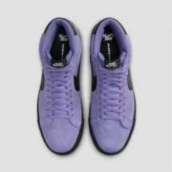 Nike SB Zoom Blazer Mid Skate Shoes Dusty Amethyst / Black / Dusty Amethyst 13 Nike SB Zoom Blazer Mid Skate Shoes Dusty Amethyst / Black / Dusty Amethyst -Slam City Shop FD0731 500 03