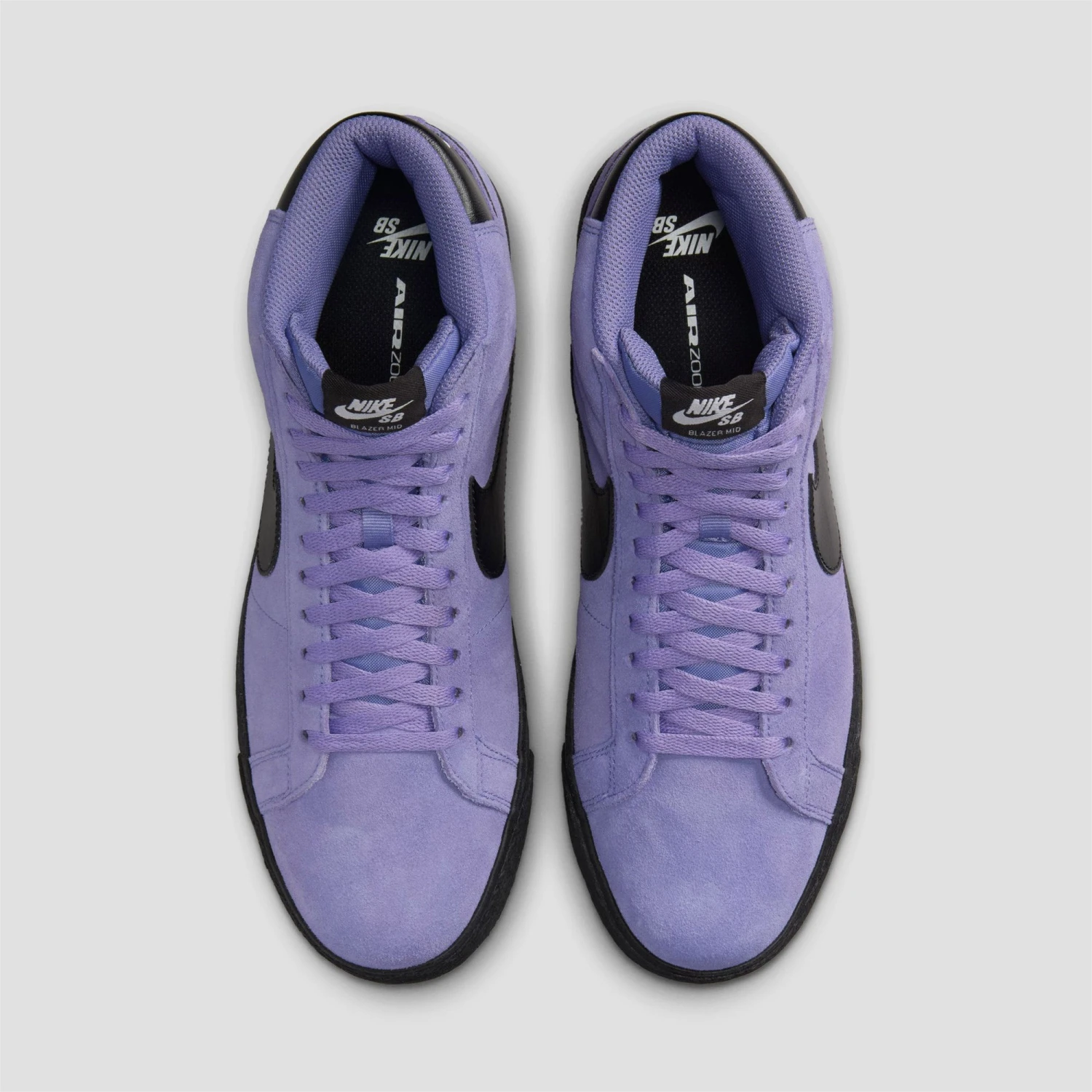 Nike SB Zoom Blazer Mid Skate Shoes Dusty Amethyst / Black / Dusty Amethyst 3 Nike SB Zoom Blazer Mid Skate Shoes Dusty Amethyst / Black / Dusty Amethyst - Image 3