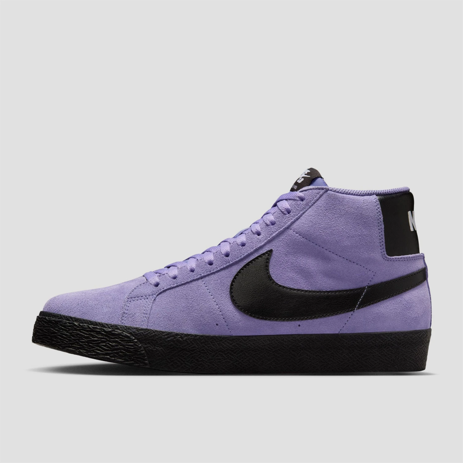 Nike SB Zoom Blazer Mid Skate Shoes Dusty Amethyst / Black / Dusty Amethyst 7 Nike SB Zoom Blazer Mid Skate Shoes Dusty Amethyst / Black / Dusty Amethyst - Image 7