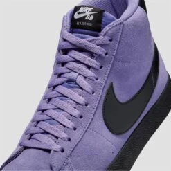 Nike SB Zoom Blazer Mid Skate Shoes Dusty Amethyst / Black / Dusty Amethyst 19 Nike SB Zoom Blazer Mid Skate Shoes Dusty Amethyst / Black / Dusty Amethyst -Slam City Shop FD0731 500 10
