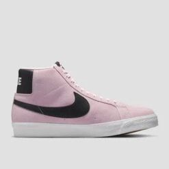 Nike SB Zoom Blazer Mid Skate Shoes Pink Foam / Anthracite / White / Gum / Yellow -Slam City Shop FD0731 601 08