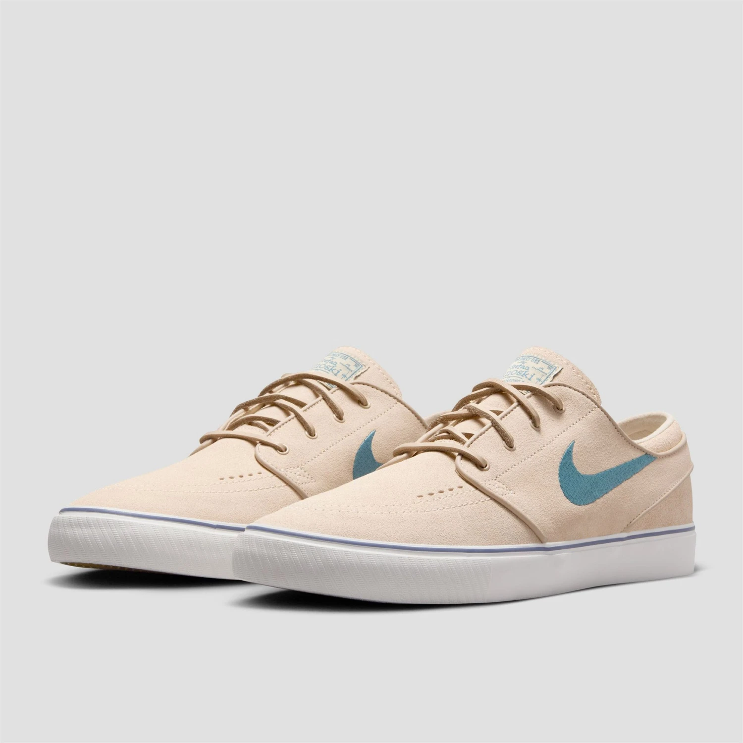 Nike SB Zoom Janoski OG+ Skate Shoes Sanddrift / Smokey Blue / Thunder Blue 2 Nike SB Zoom Janoski OG+ Skate Shoes Sanddrift / Smokey Blue / Thunder Blue - Image 2