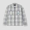 HUF Fillmore Plaid Shacket Grey