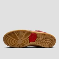 Nike SB Dunk Low Pro Skate Shoes University Red / White 13 Nike SB Dunk Low Pro Skate Shoes University Red / White -Slam City Shop FJ1674 600 06