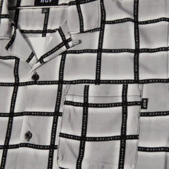 HUF Flynn Shortsleeve Resort Shirt Black 5 HUF Flynn Shortsleeve Resort Shirt Black -Slam City Shop FLYNN S S RESORT SHIRT BLACK BU00233 BLACK 03