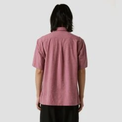 Former Vivian Vine Shortsleeve Shirt Rose -Slam City Shop FORMER Q1.25 Fsh 25101 Vivian Vine Ss Shirt Rose 3