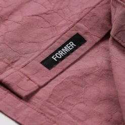 Former Vivian Vine Shortsleeve Shirt Rose -Slam City Shop FORMER Q1.25 Fsh 25101 Vivian Vine Ss Shirt Rose 5