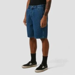 Former Reynolds 21" Denim Short Dark Blue -Slam City Shop Former Reynolds 21 Denim Short Dark Blue2