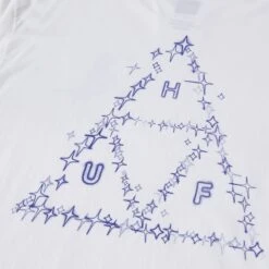 HUF Gleam Shortsleeve T-Shirt White -Slam City Shop GLEAM S S TEE WHITE TS02290 WHITE 03