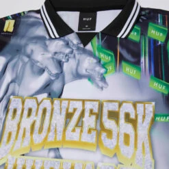 HUF X Bronze Glitched Soccer Jersey Multi -Slam City Shop GLITCHED SOCCER JERSEY MULTI KN00552 MULTI 03