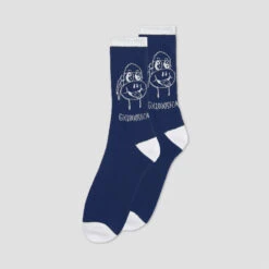 GX1000 Acid Socks Navy