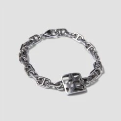 HUF H Star Bracelet Silver -Slam City Shop H STAR BRACELET SILVER AC01011 SILVR 03
