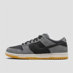 Nike SB Dunk Low Pro Skate Shoes Dk Smoke Grey / Black / Smoke Grey 15 Nike SB Dunk Low Pro Skate Shoes Dk Smoke Grey / Black / Smoke Grey -Slam City Shop HF3063 001 05