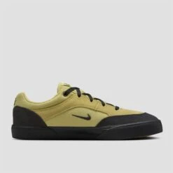 Nike SB Malor TE Attributes Skate Shoes Buff Gold / Black / Black / Cinnamon -Slam City Shop HF3066 700 07