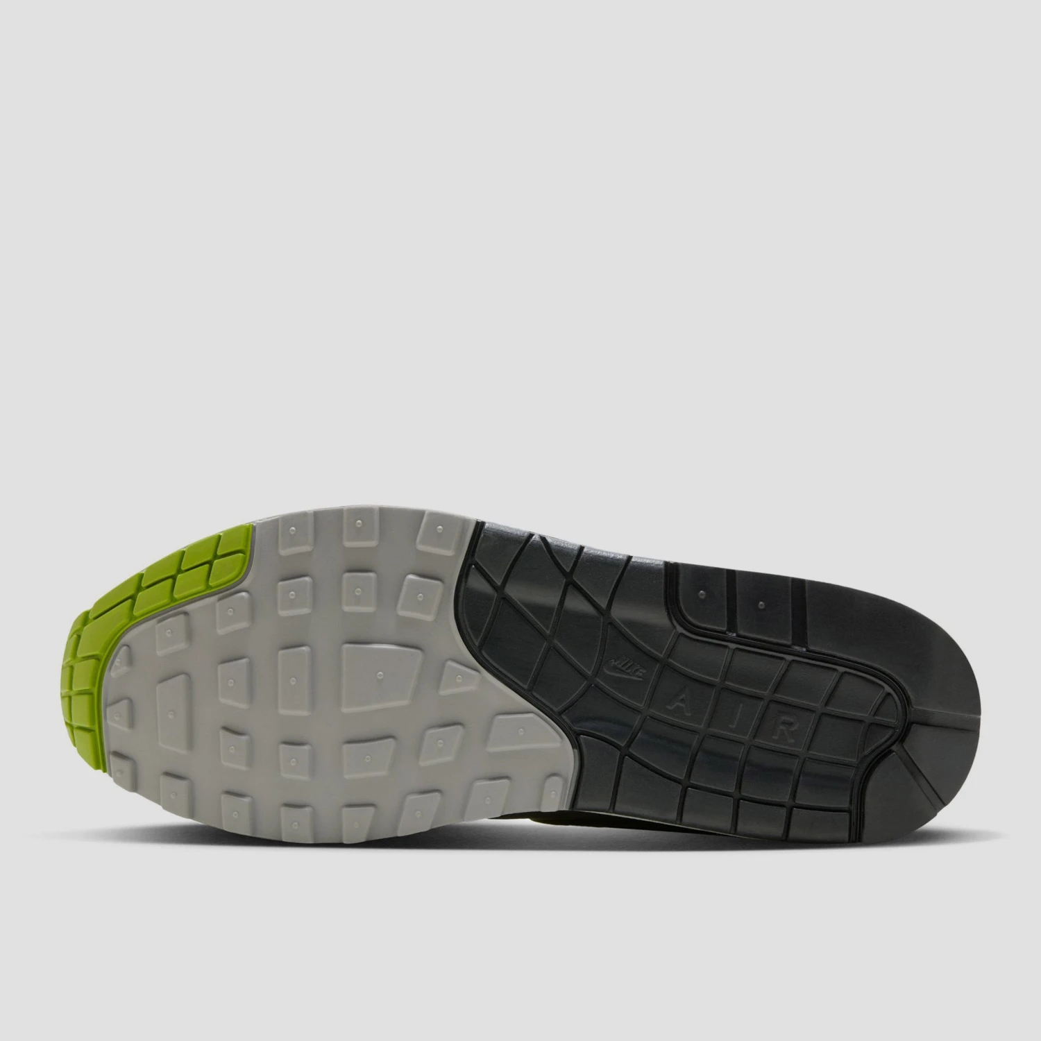 Nike SB Air Max 1 X HUF Shoes Anthracite / Pear / Medium Grey / Flat Pewter 7 Nike SB Air Max 1 X HUF Shoes Anthracite / Pear / Medium Grey / Flat Pewter - Image 7