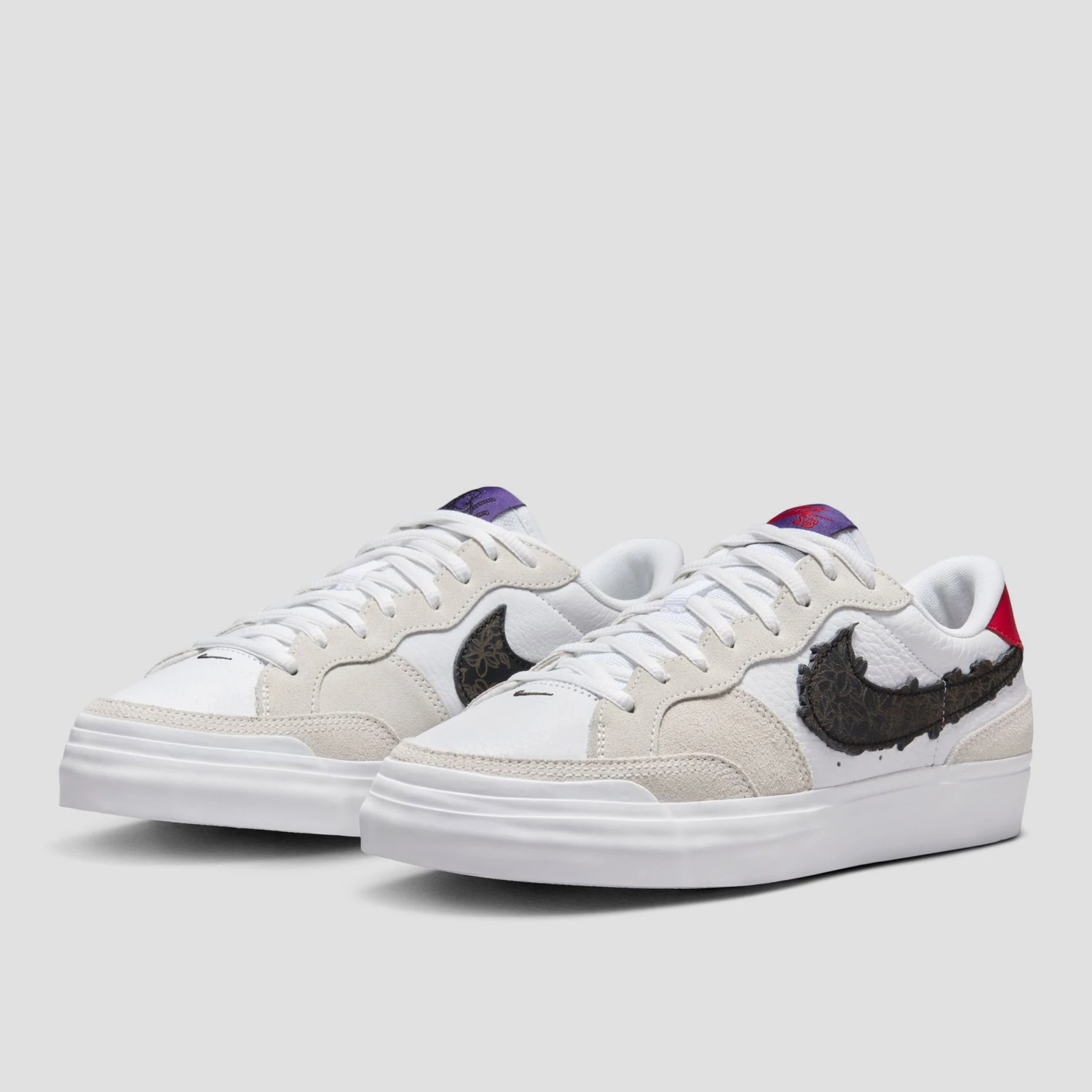 Nike SB Sky Brown Zoom Pogo Plus Skate Shoes White 2 Nike SB Sky Brown Zoom Pogo Plus Skate Shoes White - Image 2