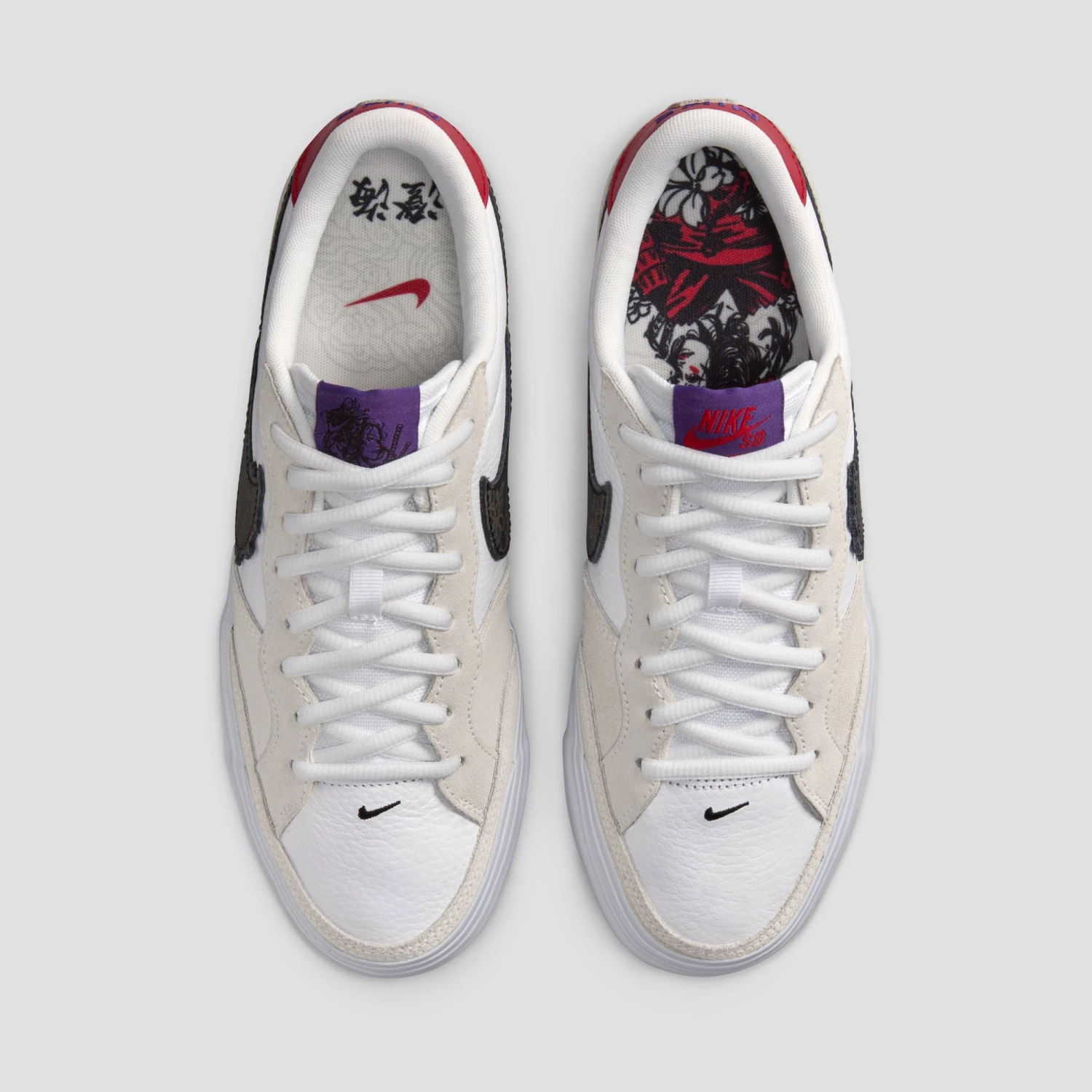 Nike SB Sky Brown Zoom Pogo Plus Skate Shoes White 3 Nike SB Sky Brown Zoom Pogo Plus Skate Shoes White - Image 3