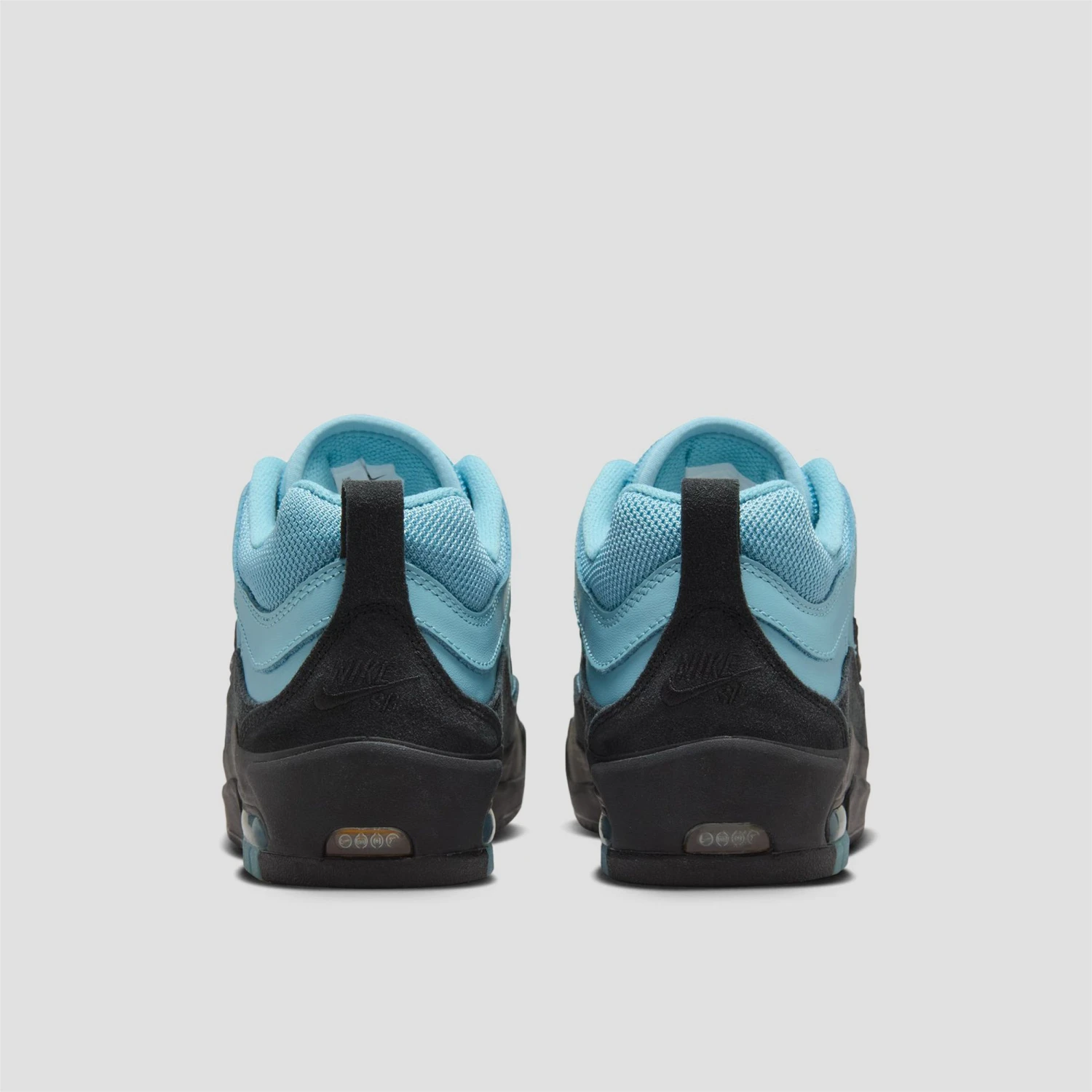 Nike Air Max Ishod Skate Shoes Denim Turquoise / Black / Denim Turquoise / Black 4 Nike Air Max Ishod Skate Shoes Denim Turquoise / Black / Denim Turquoise / Black - Image 4