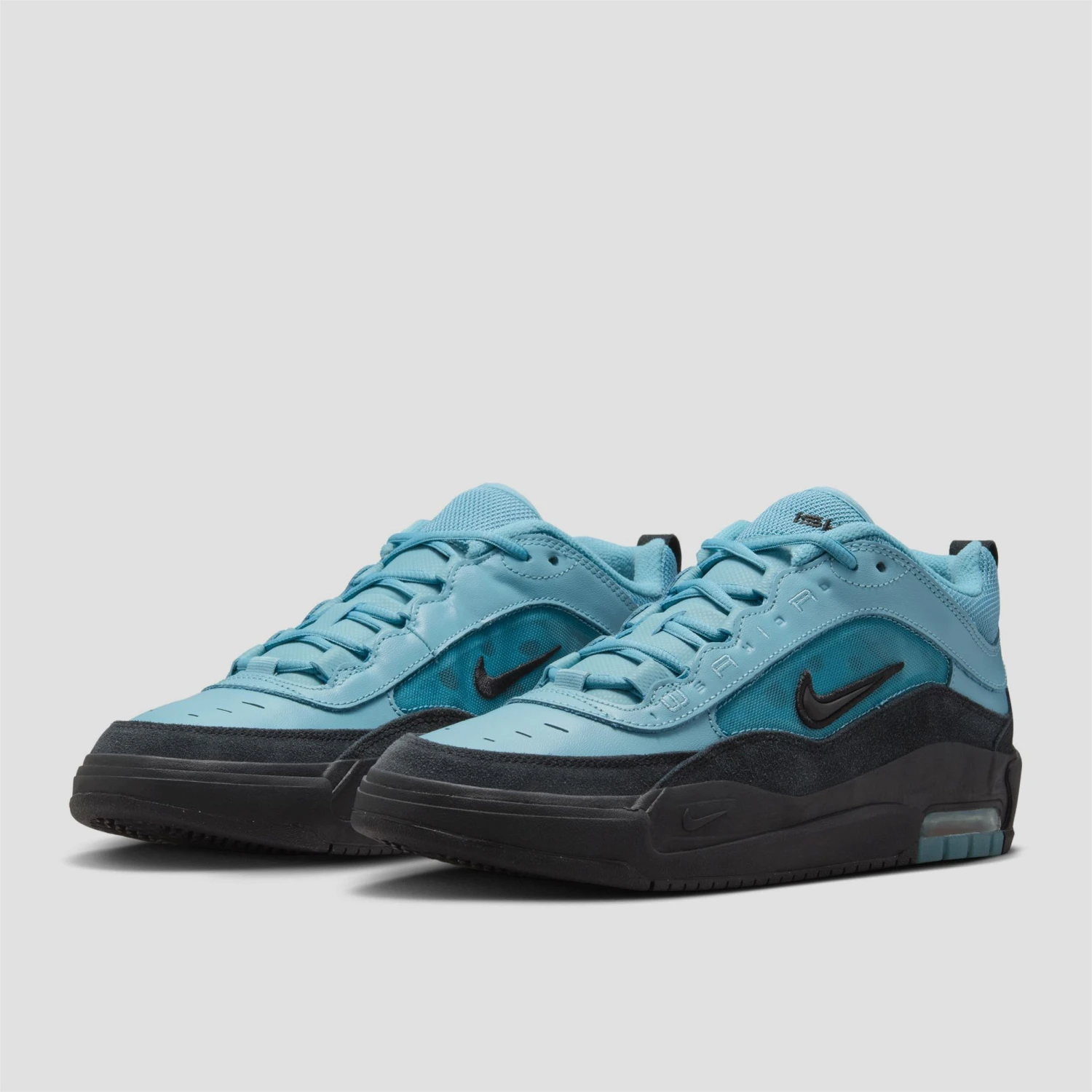 Nike Air Max Ishod Skate Shoes Denim Turquoise / Black / Denim Turquoise / Black 2 Nike Air Max Ishod Skate Shoes Denim Turquoise / Black / Denim Turquoise / Black - Image 2