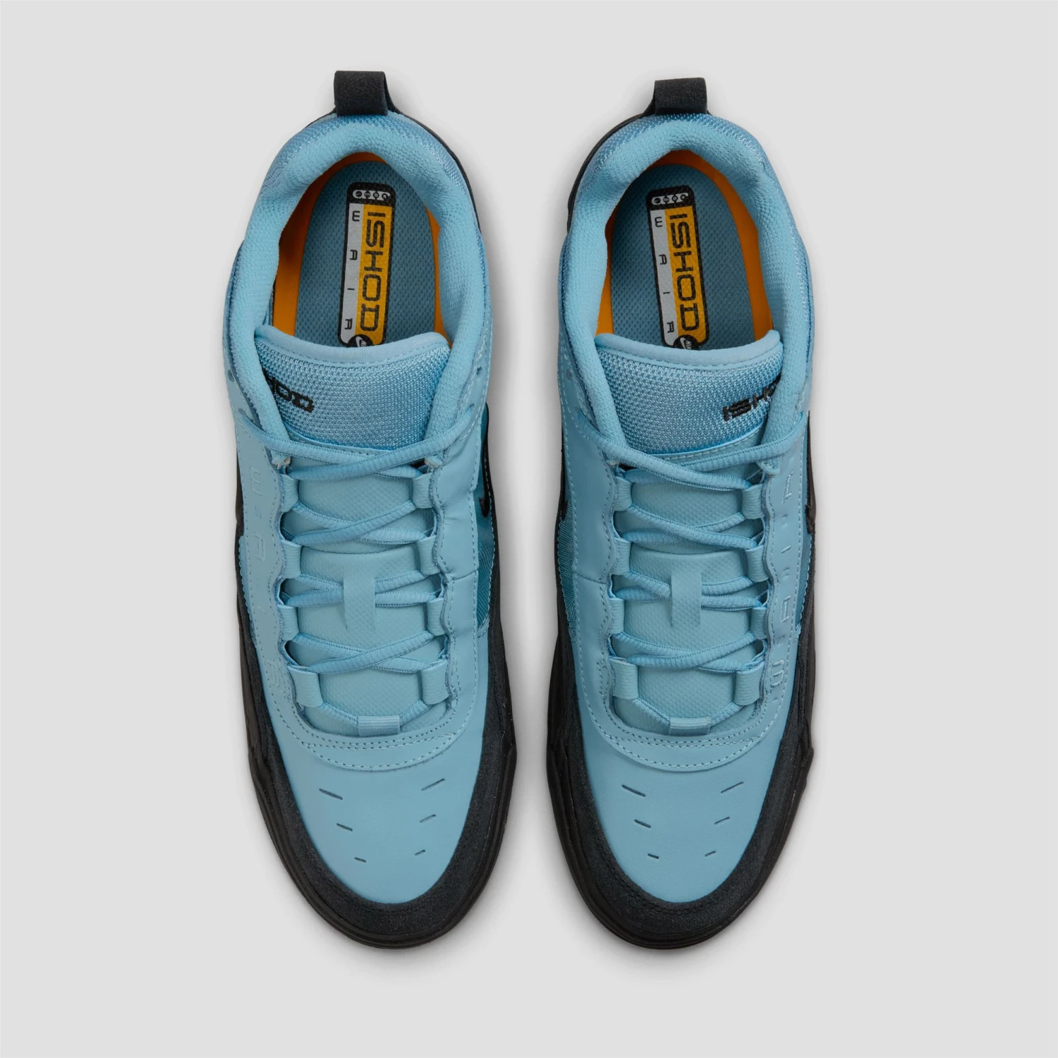 Nike Air Max Ishod Skate Shoes Denim Turquoise / Black / Denim Turquoise / Black 3 Nike Air Max Ishod Skate Shoes Denim Turquoise / Black / Denim Turquoise / Black - Image 3