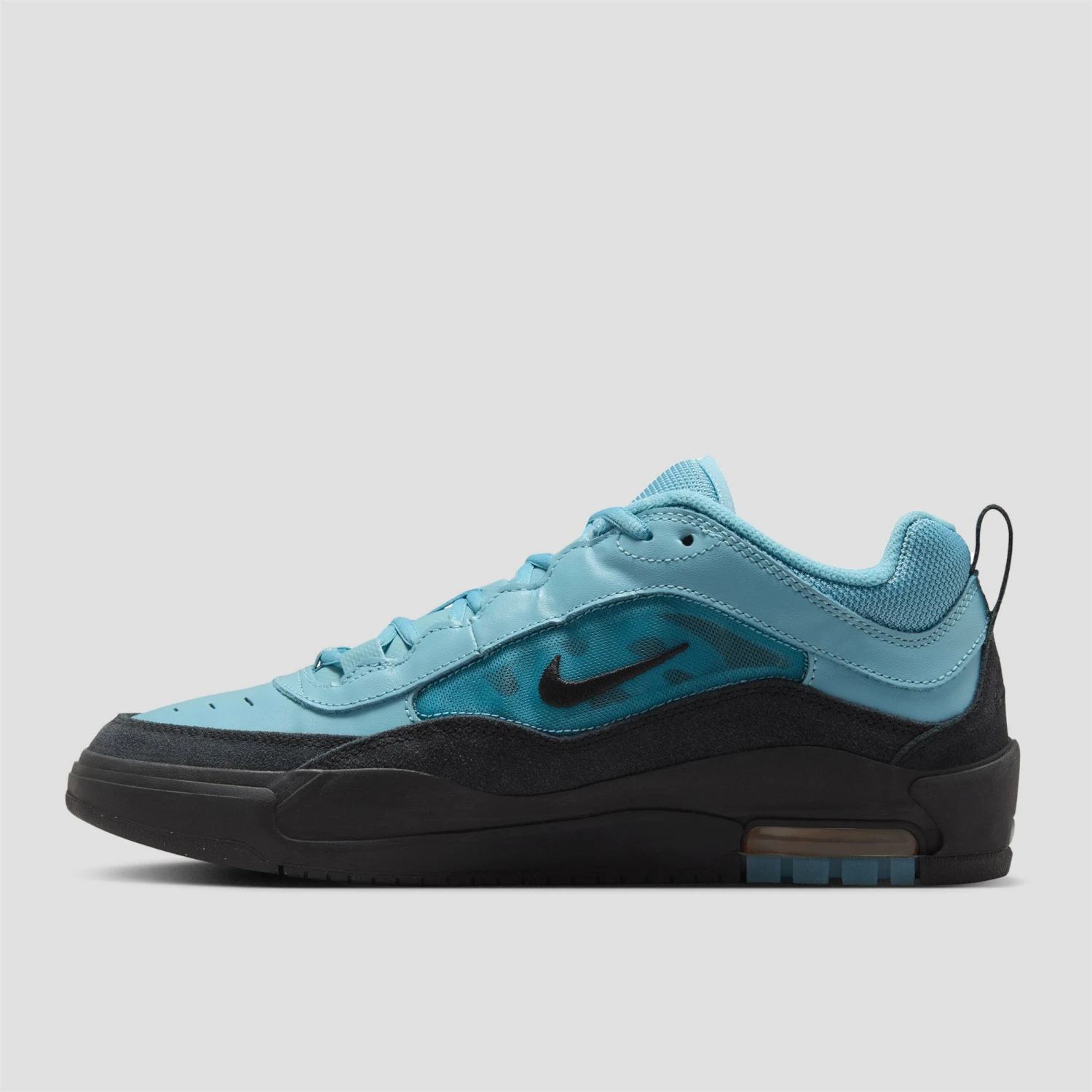 Nike Air Max Ishod Skate Shoes Denim Turquoise / Black / Denim Turquoise / Black 7 Nike Air Max Ishod Skate Shoes Denim Turquoise / Black / Denim Turquoise / Black - Image 7
