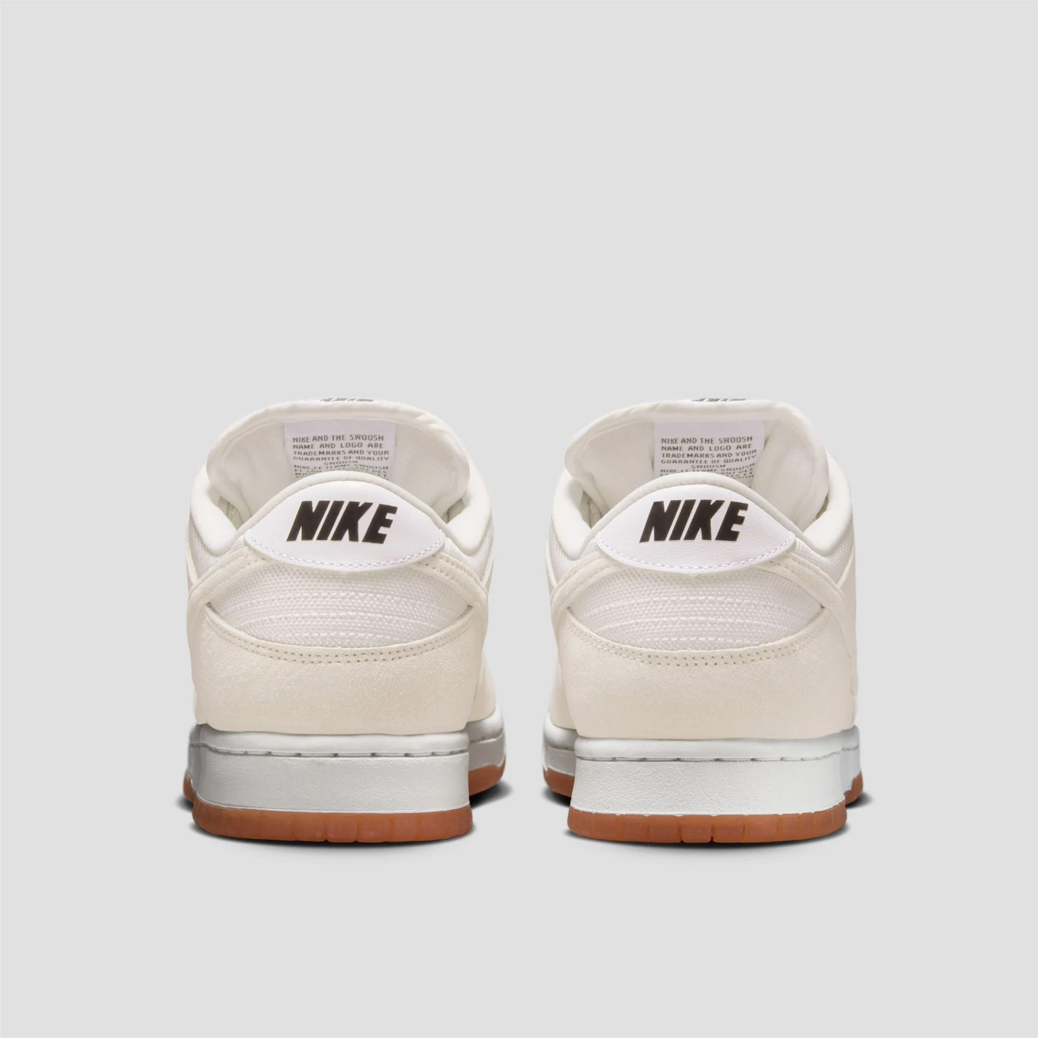 Nike SB Dunk Low Pro B Skate Shoes Pale Ivory / Pale Ivory / Summit White / White 4 Nike SB Dunk Low Pro B Skate Shoes Pale Ivory / Pale Ivory / Summit White / White - Image 4