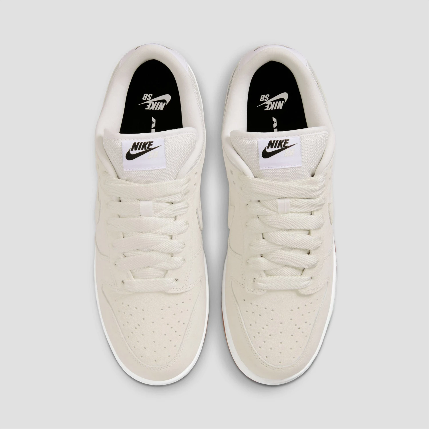 Nike SB Dunk Low Pro B Skate Shoes Pale Ivory / Pale Ivory / Summit White / White 3 Nike SB Dunk Low Pro B Skate Shoes Pale Ivory / Pale Ivory / Summit White / White - Image 3