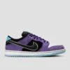 Nike SB X Hayley Wilson Dunk Low Pro Skate Shoes Court Purple / Black / White / Lagoon Pulse