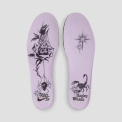 Nike SB X Hayley Wilson Dunk Low Pro Skate Shoes Court Purple / Black / White / Lagoon Pulse -Slam City Shop HJ0513 500 03