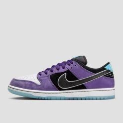 Nike SB X Hayley Wilson Dunk Low Pro Skate Shoes Court Purple / Black / White / Lagoon Pulse -Slam City Shop HJ0513 500 04