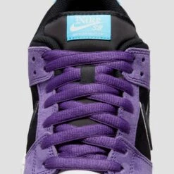 Nike SB X Hayley Wilson Dunk Low Pro Skate Shoes Court Purple / Black / White / Lagoon Pulse -Slam City Shop HJ0513 500 09